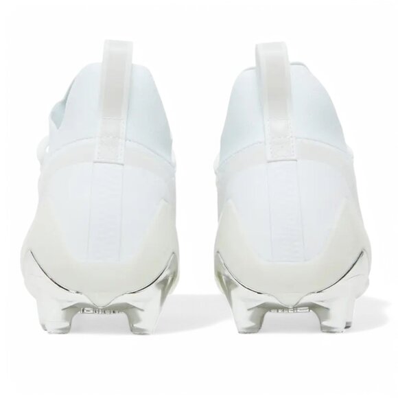 Adidas Adizero Primeknit Football Cleats White Metallic Silver Mens Size 16 - Picture 4 of 11